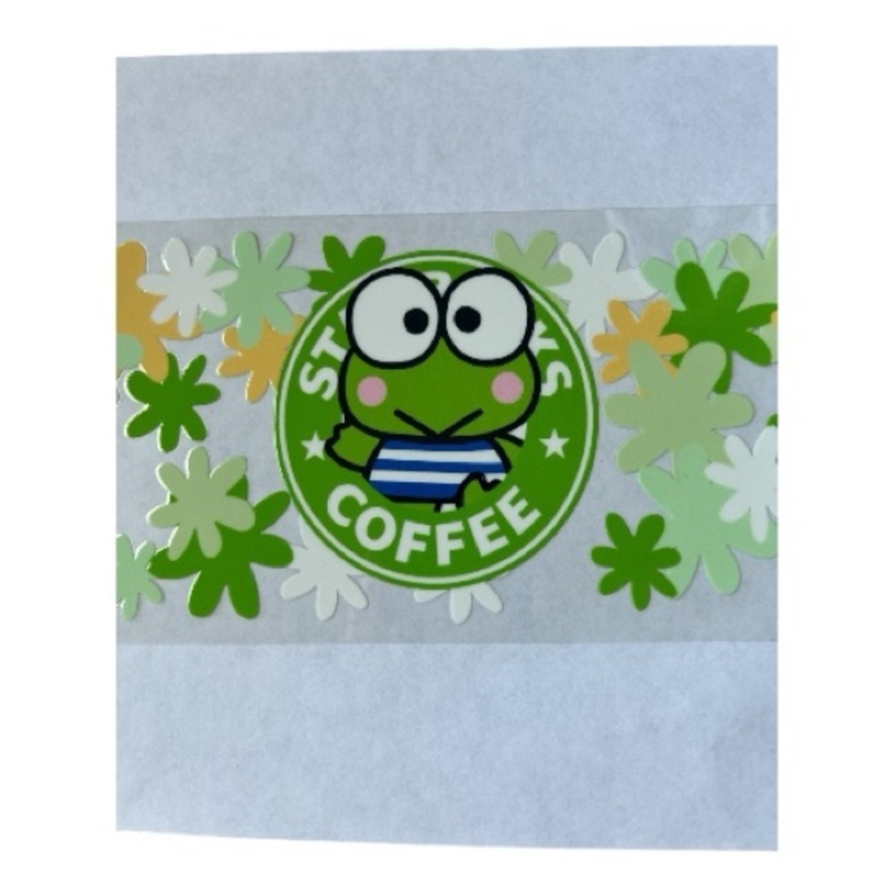Keroppi Sanrio Cup Decal 195
